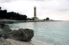 LIGHTHOUSE ON VELI RAT ON DUGI OTOK