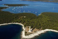 LIGHTHOUSE ON VELI RAT ON DUGI OTOK