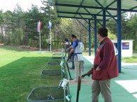 SHOOTING IF FLYING TARGET