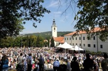 PILGRIMAGE TO THE FEAST OF THE ASSUMPTION, TRSAT CASTLE, RIJEKA, 15.08.