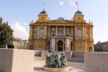 CROATIAN NATIONAL THEATRE AND FOUNTAIN OF LIFE