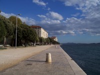 COAST OF KING PETAR KRESIMIR IV IN ZADAR