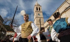 KUMPANIJA – KNIGHT GAME WITH SWORDS, SMOKVICA, ISLAND KORČULA, 02.02.2017.