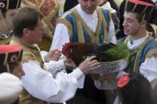 KUMPANIJA – KNIGHT GAME WITH SWORDS, SMOKVICA, ISLAND KORČULA, 02.02.2017.
