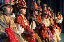 ANNUAL SPRING PROCESSION OF THE QUEEN OR "LJELJE", OSIJEK, JUNE, 2017.